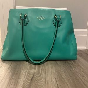 Kate Spade Aqua Tote Bag
